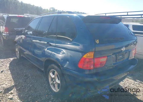 2001 BMW X5 3.0 z USA, uszkodzony, nr VIN WBAFA53541LP21494